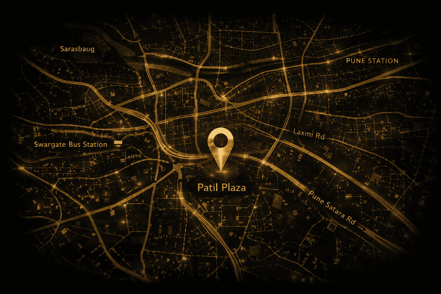 Prosira Advertisers office location at Patil Plaza, Swargate, Pune